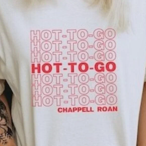 Chappell Roan Hot To Go WLW Queer Midwest Princess Graphic T-Shirt Music Fan 159 - Picture 2 of 5